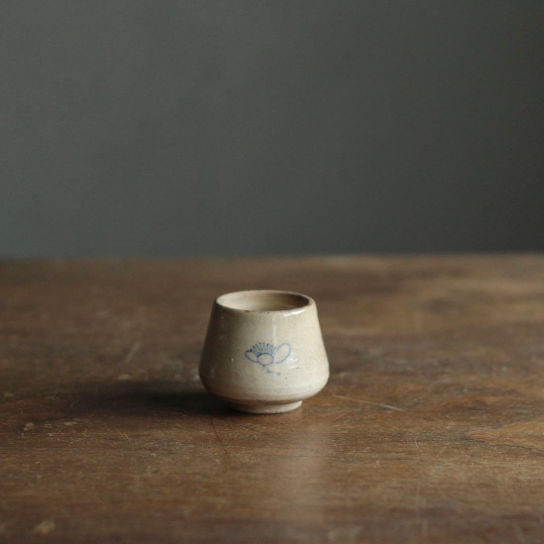 塩笥形 盃 ぐい呑み ちょこ 古美術 アンティーク 酒器 古道具 塩笥