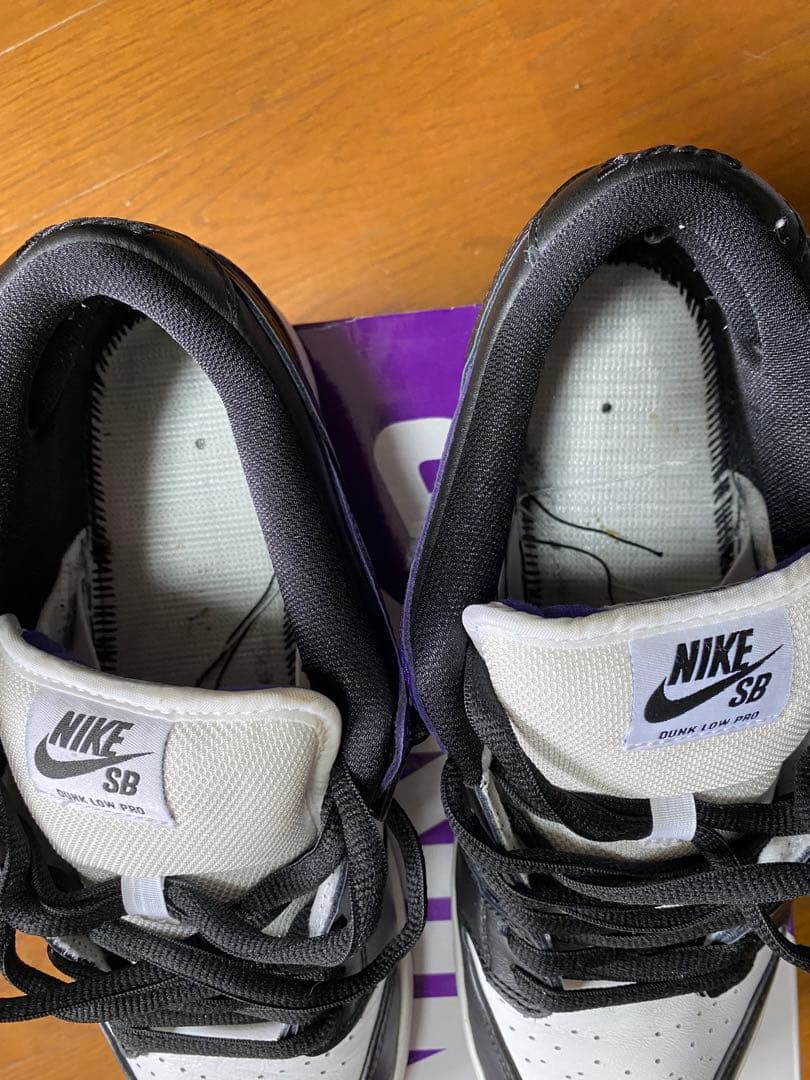NIKE SB Dunk Low ブラック/パープル