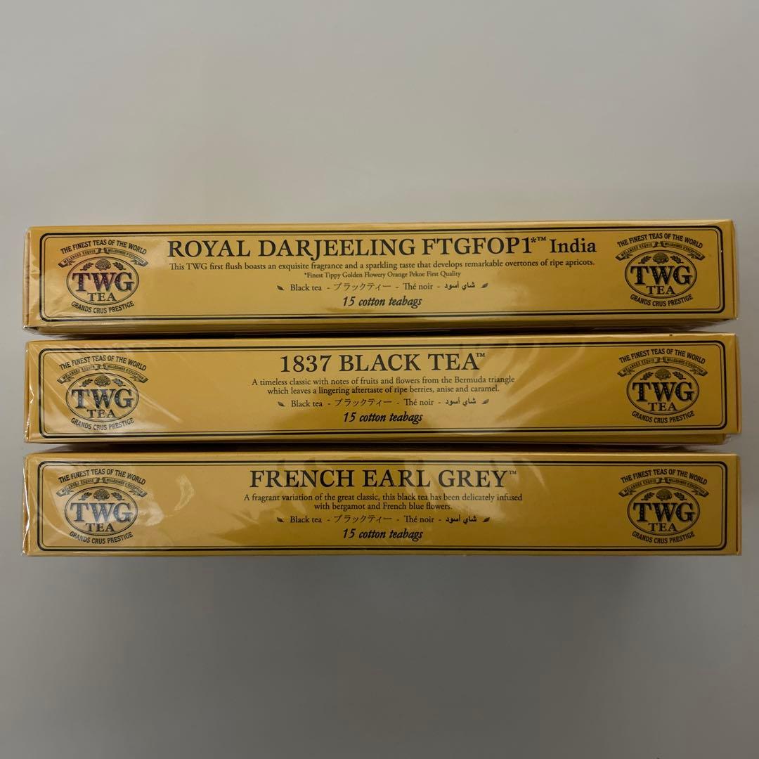 TWG TEA 紅茶3種セット 15ティーバッグ入り