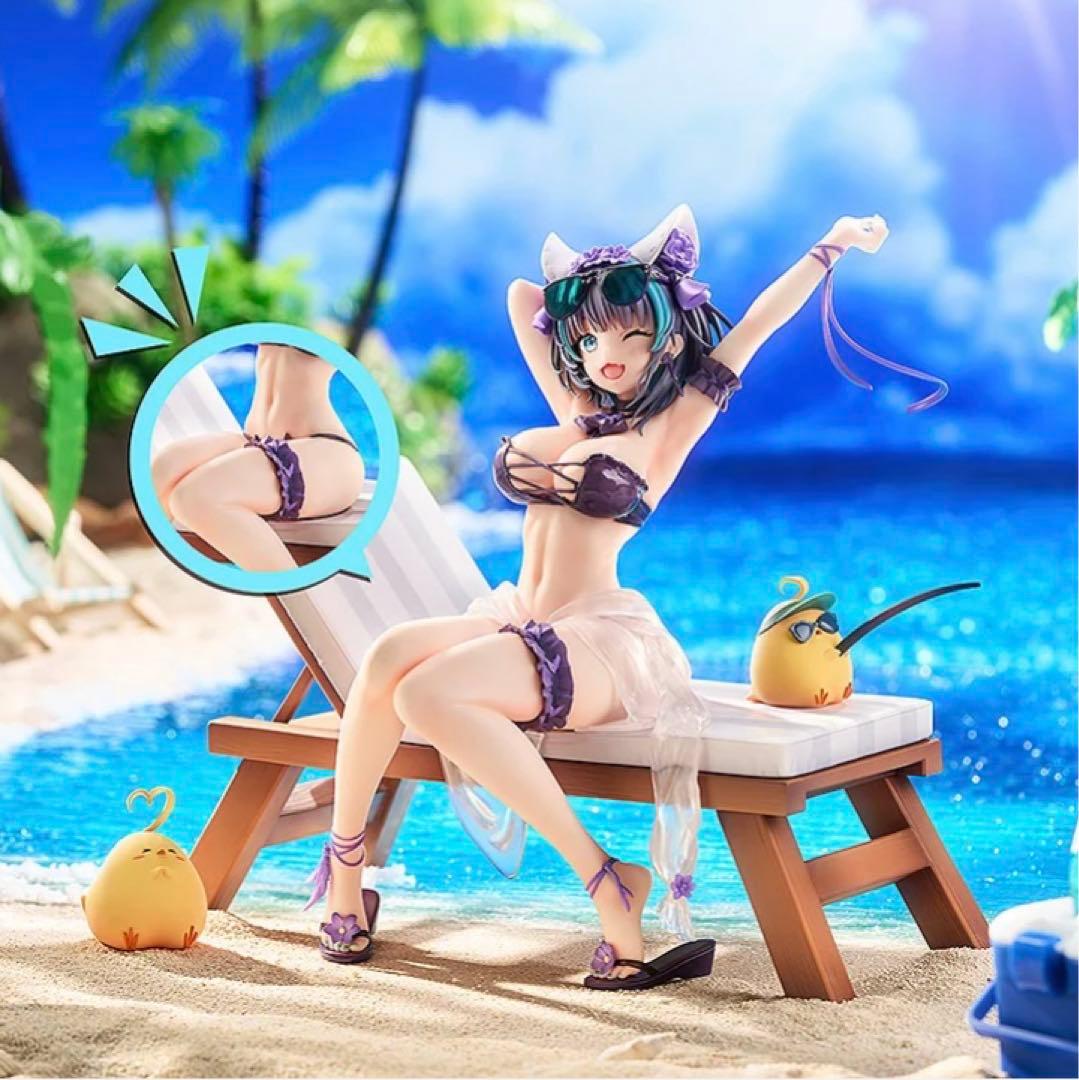 新品未開封アズールレーン チェシャー デーティングサマー1/7 完成品フィギュア