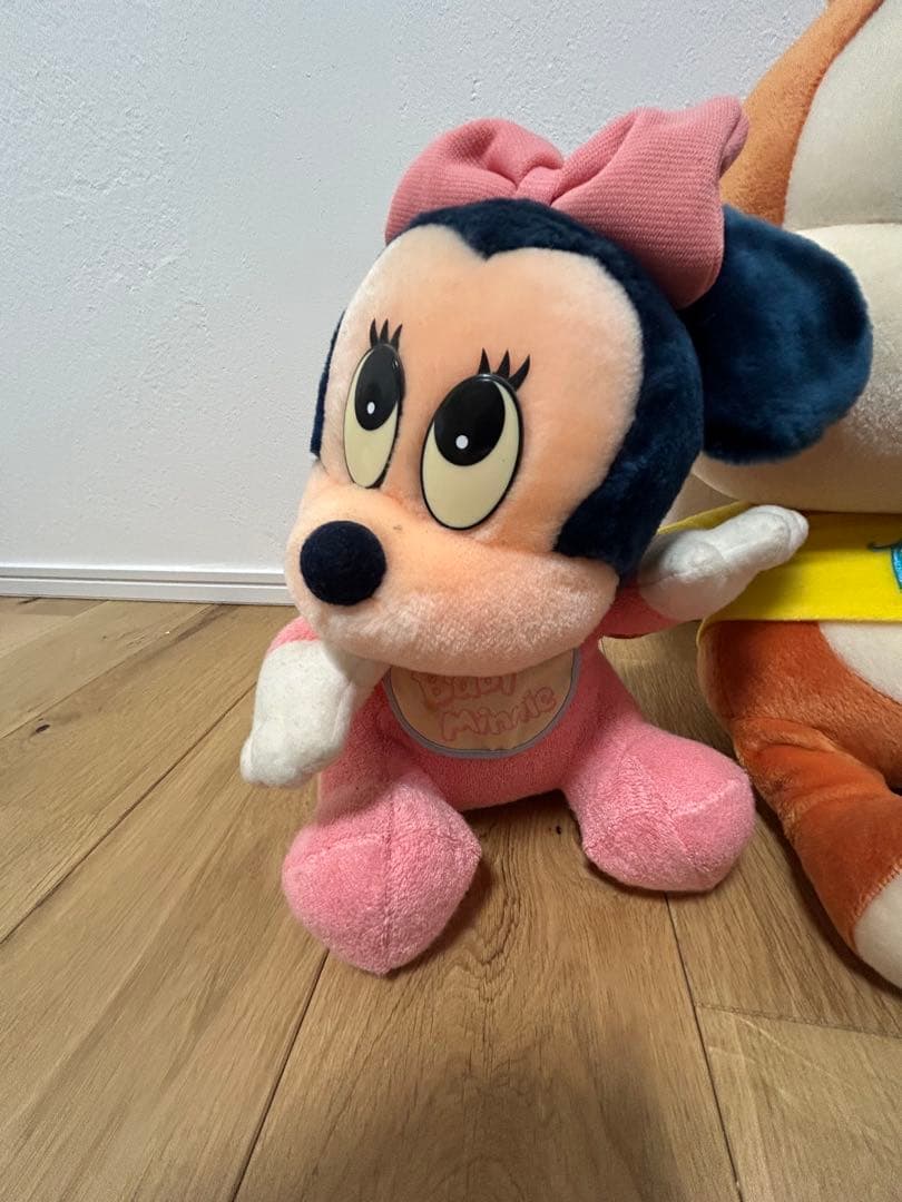 ディズニーキャラクター ぬいぐるみ レトロ