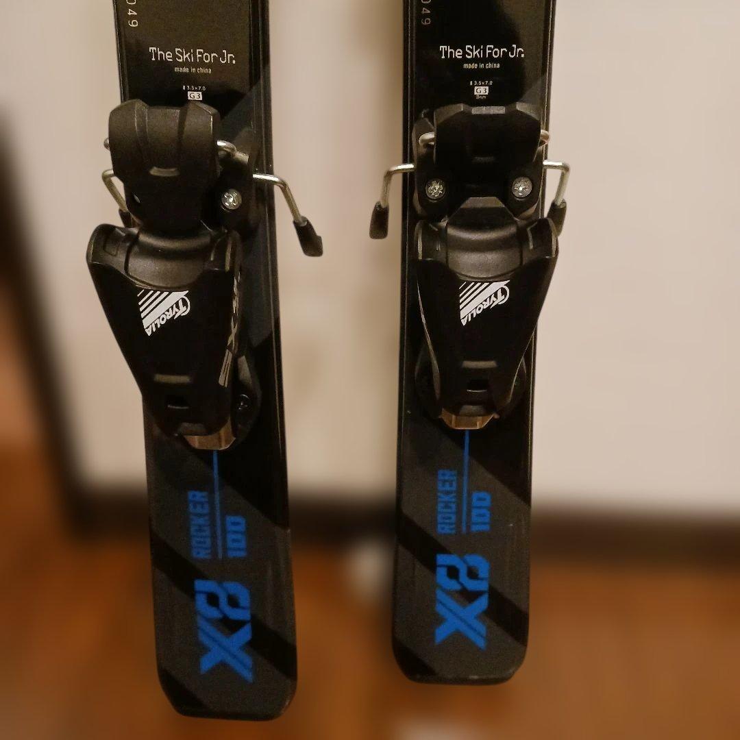 スキー、ブーツ、ストック、ブーツケース、スキー入れ5点セット