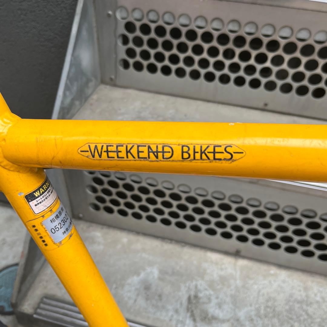 WEEKEND BIKES アルミフレーム 20インチ ミニベロ 7段ギア