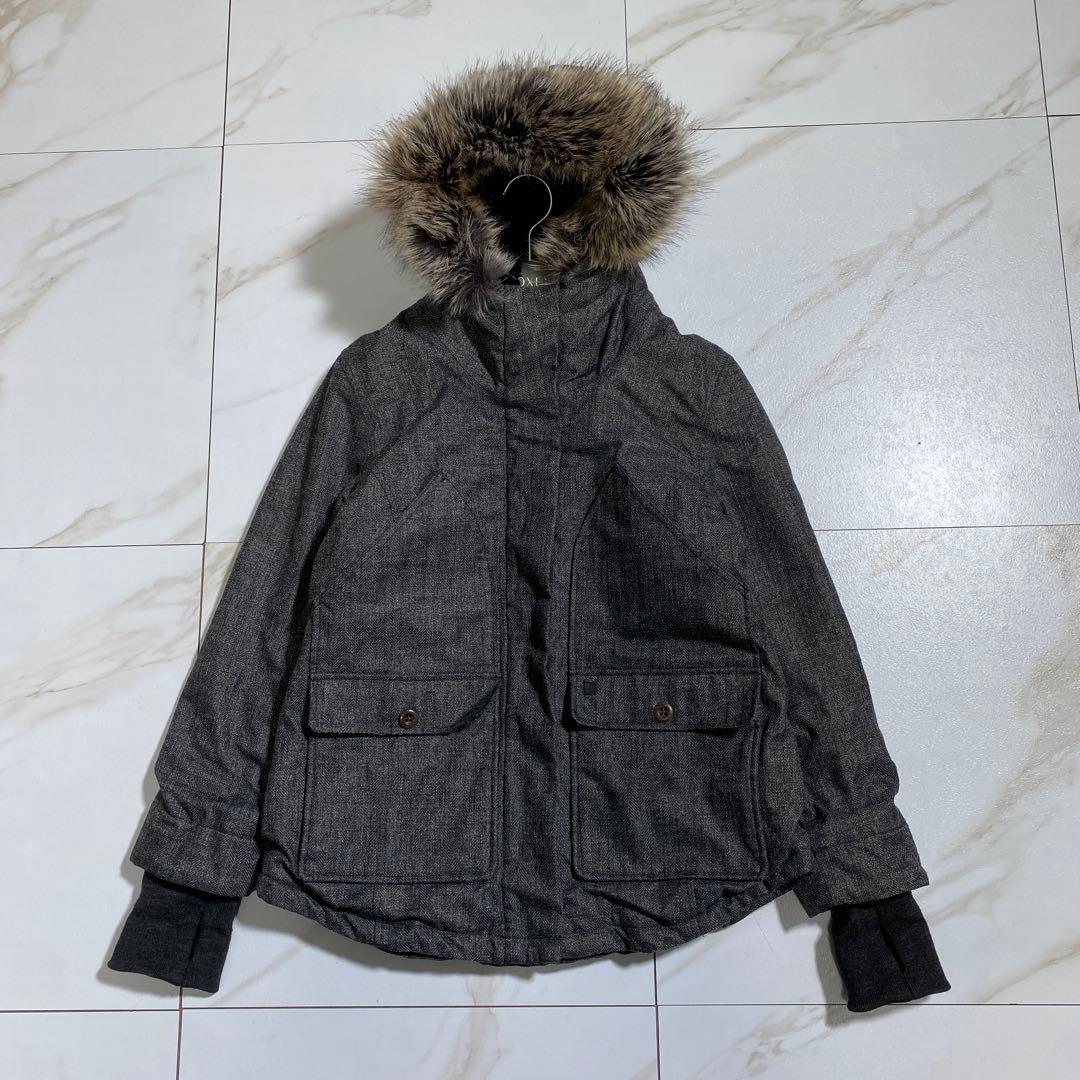 希少♡ウールリッチ ファー ビターチルウールロフトジャケット 中綿 ヘリンボーン