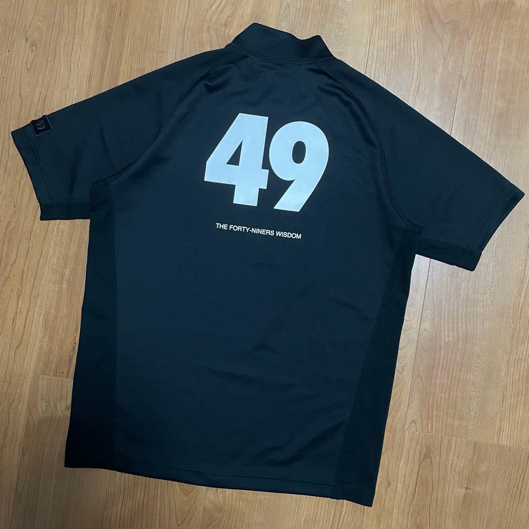 TFW49 モックネック　Tシャツ ブラック　L junhashimoto