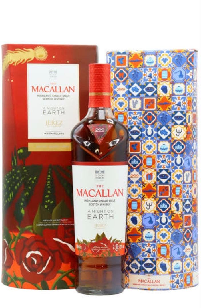 ウイスキー MACALLAN A NIGHT ON EARTH Jerez 700ml