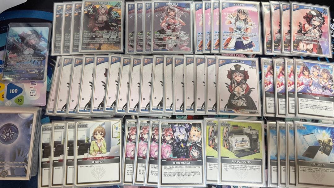 ホロライブカードゲーム　沙花叉クロヱ単デッキ