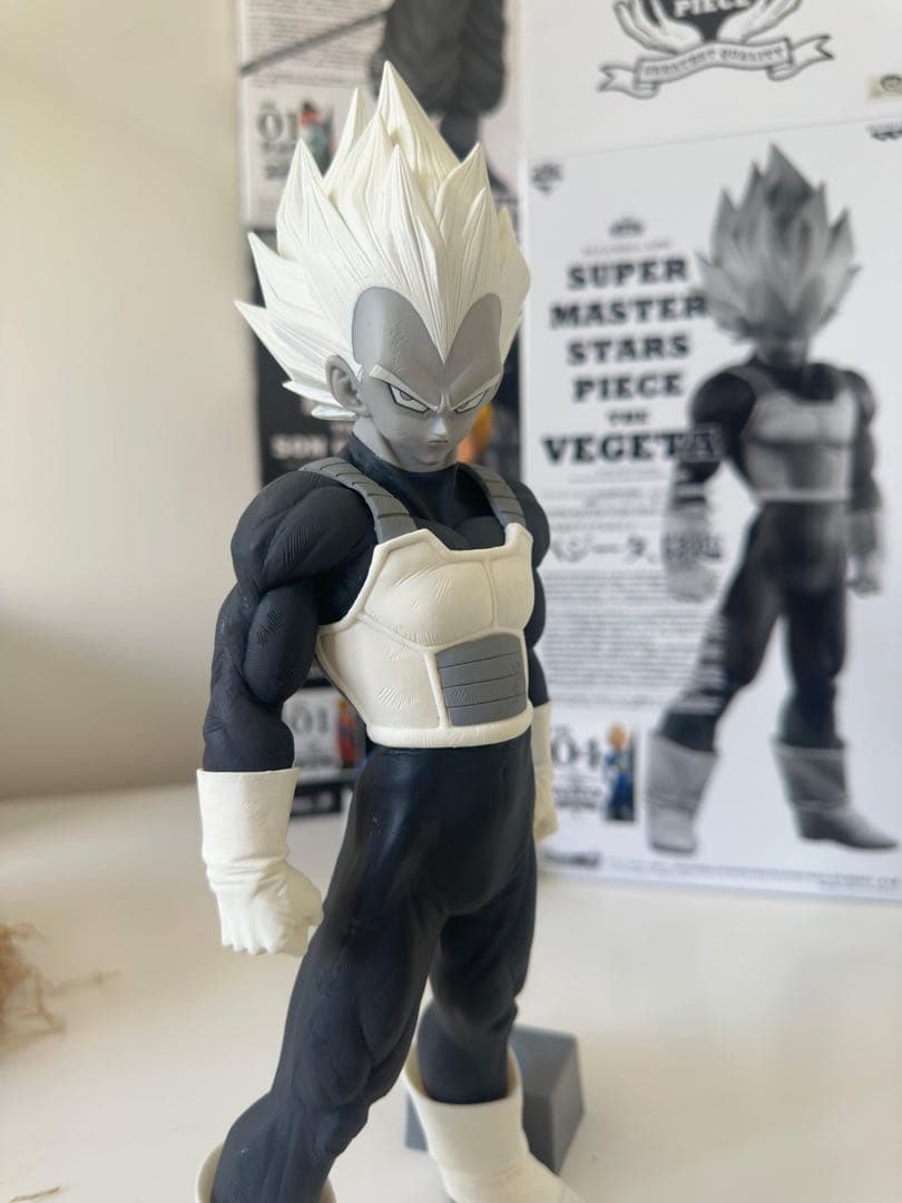 ドラゴンボール　一番くじ　SMSP　ベジータ　C賞　モノクロカラー　03