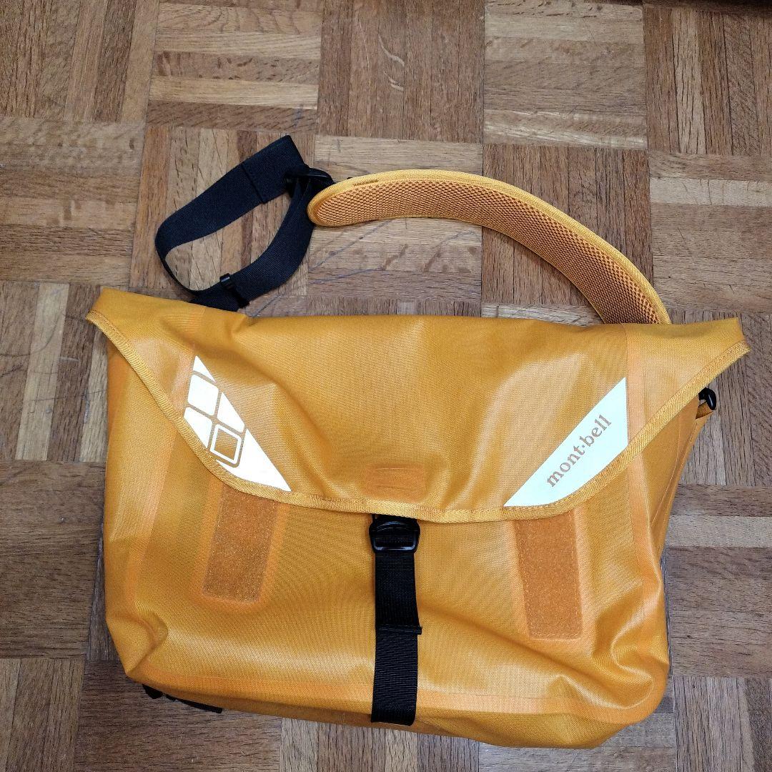 mont-bell メッセンジャーバッグ オレンジ?イエロー?
