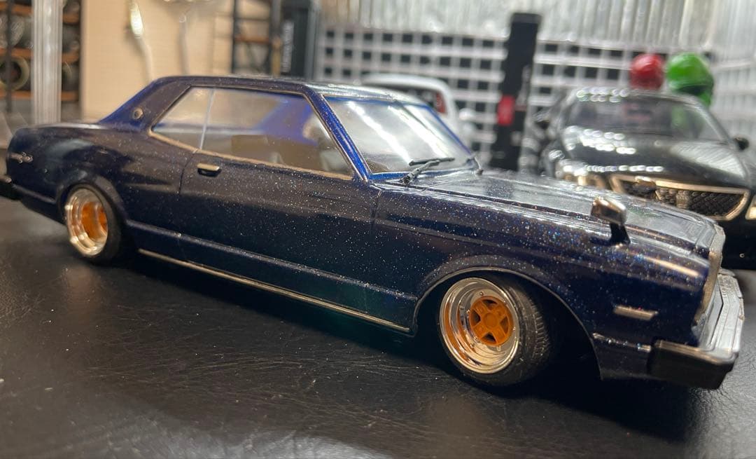 【美品】プラモデル 車 1/24 完成品 チェイサー 41 昭和 旧車