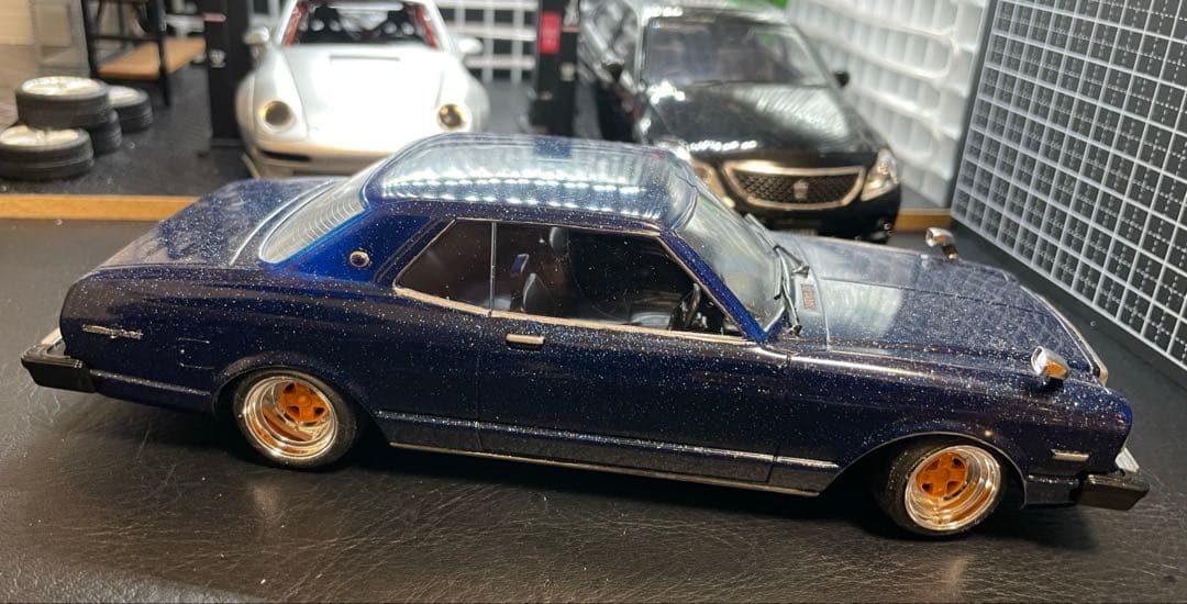【美品】プラモデル 車 1/24 完成品 チェイサー 41 昭和 旧車