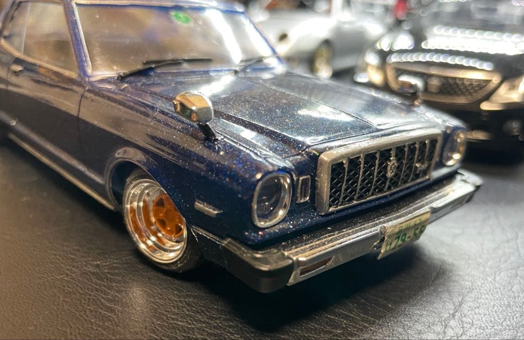【美品】プラモデル 車 1/24 完成品 チェイサー 41 昭和 旧車
