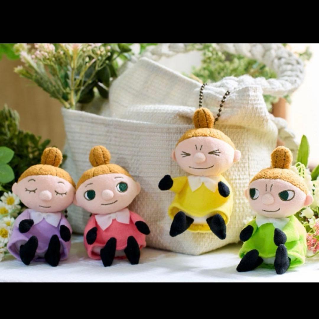 【新品未使用】ムーミンショップ限定 リトルミイのきょうだいたち マスコット 4点