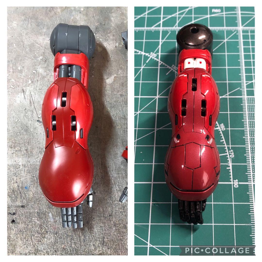 バンダイ　1/100MG サザビーVer.Ka 完成品　改造模型