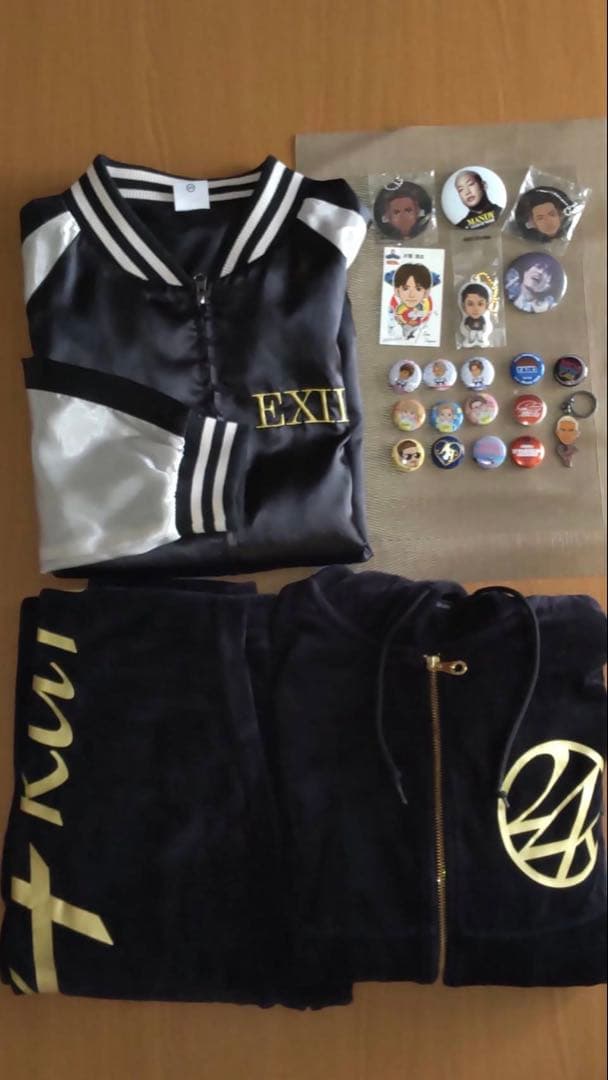 24karats スゥエットセットアップ　EXILE スカジャン