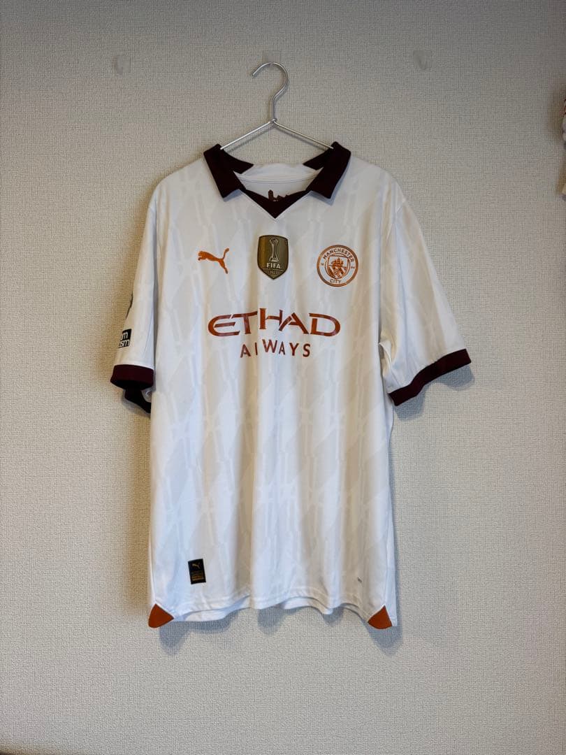 マンチェスター・シティ 優勝パッチ入り