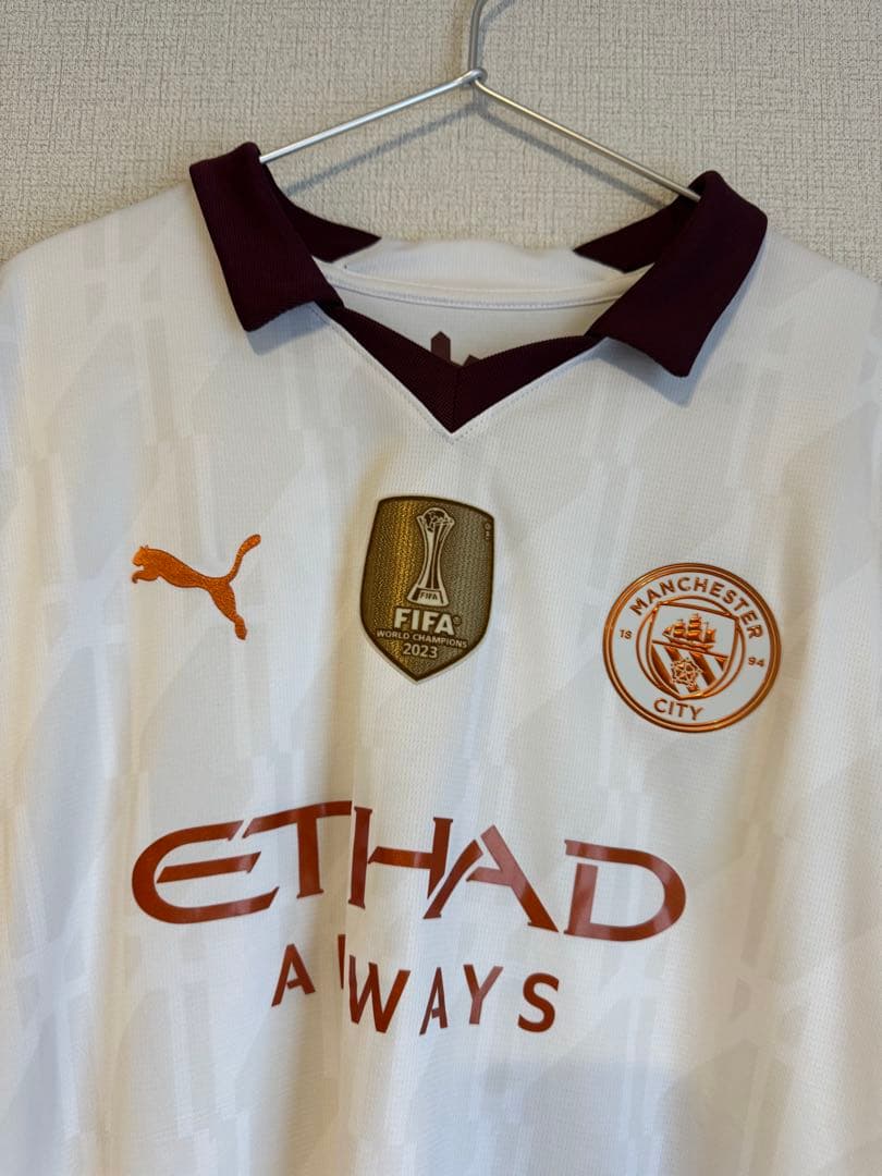 マンチェスター・シティ 優勝パッチ入り