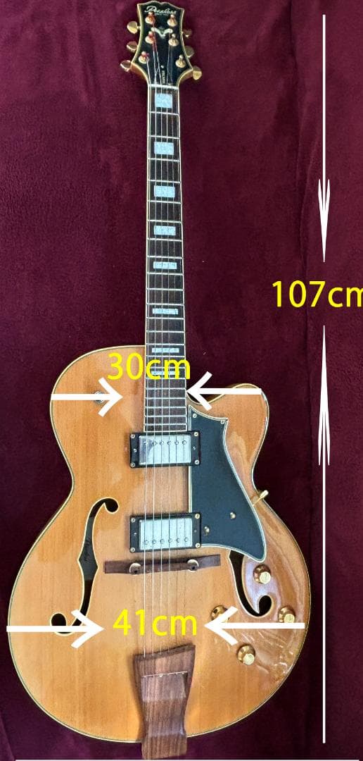 ピアレス フルアコ ジャズギター　PE3007898 JOURNEYMAN