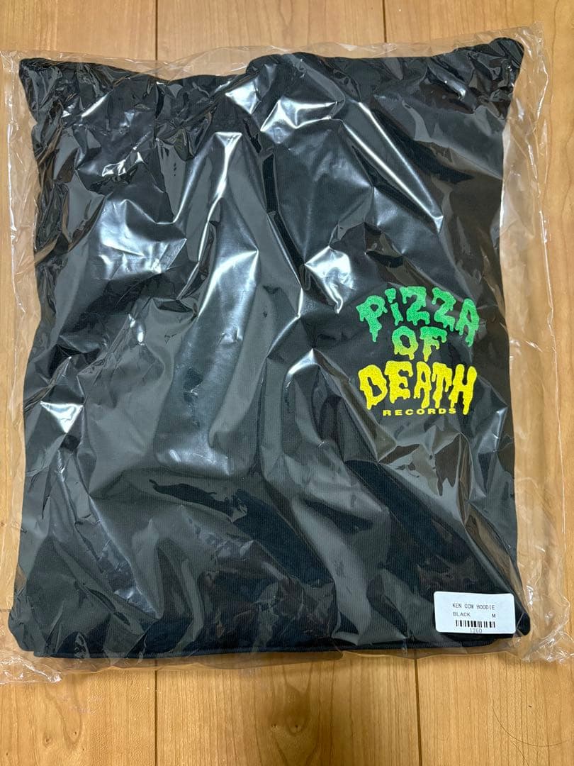 新品 ken yokoyama パーカー PIZZA hi-standard M