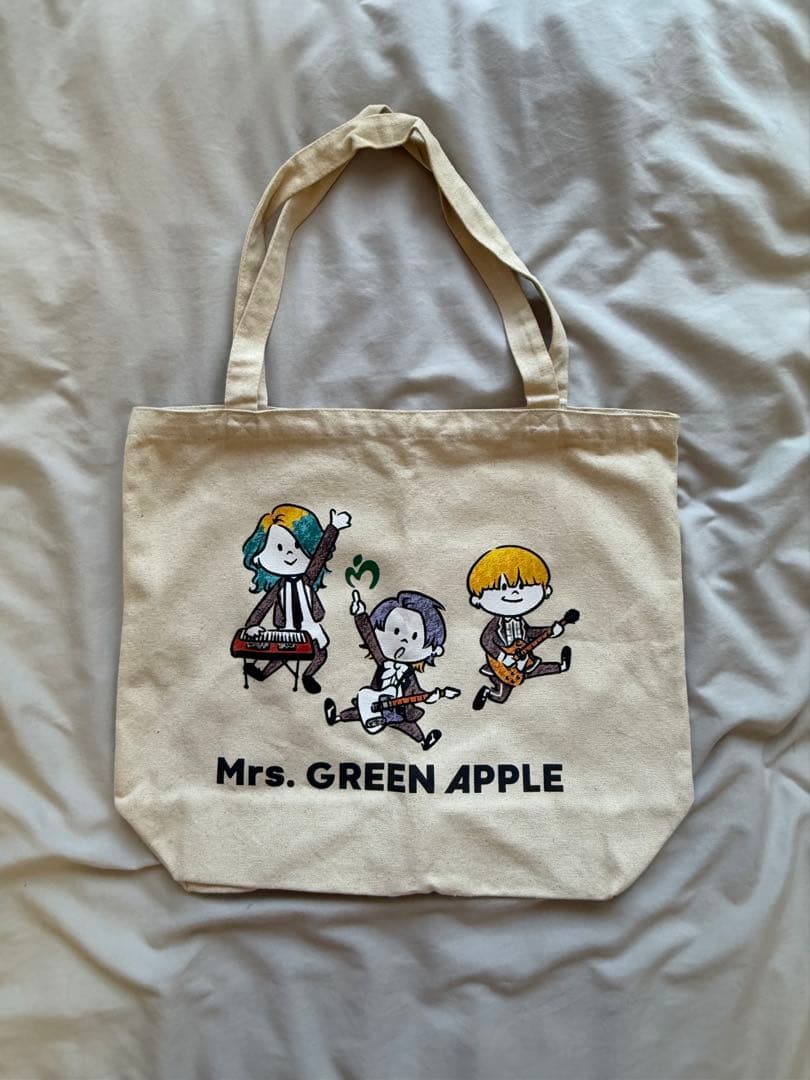 Mrs. GREEN APPLE ゼンジン未到とリライアンス トートバッグ
