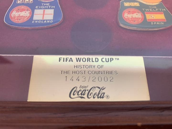 【売り切りたいむ】激レア！日韓W杯開催記念　数量限定コカコーラ懸賞当選品