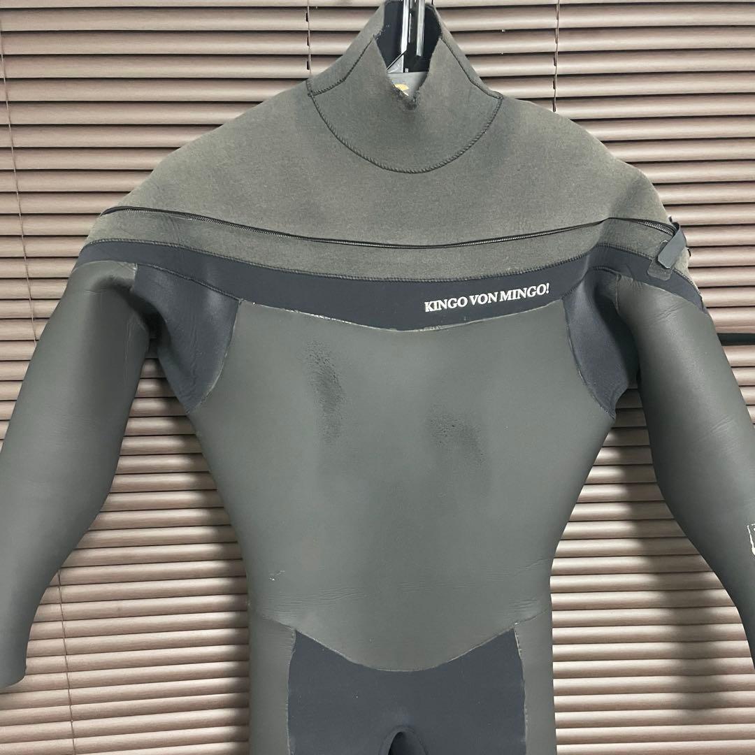 KINGO VON MINGO セミドライ フルスーツ チェストジップ 裏起毛
