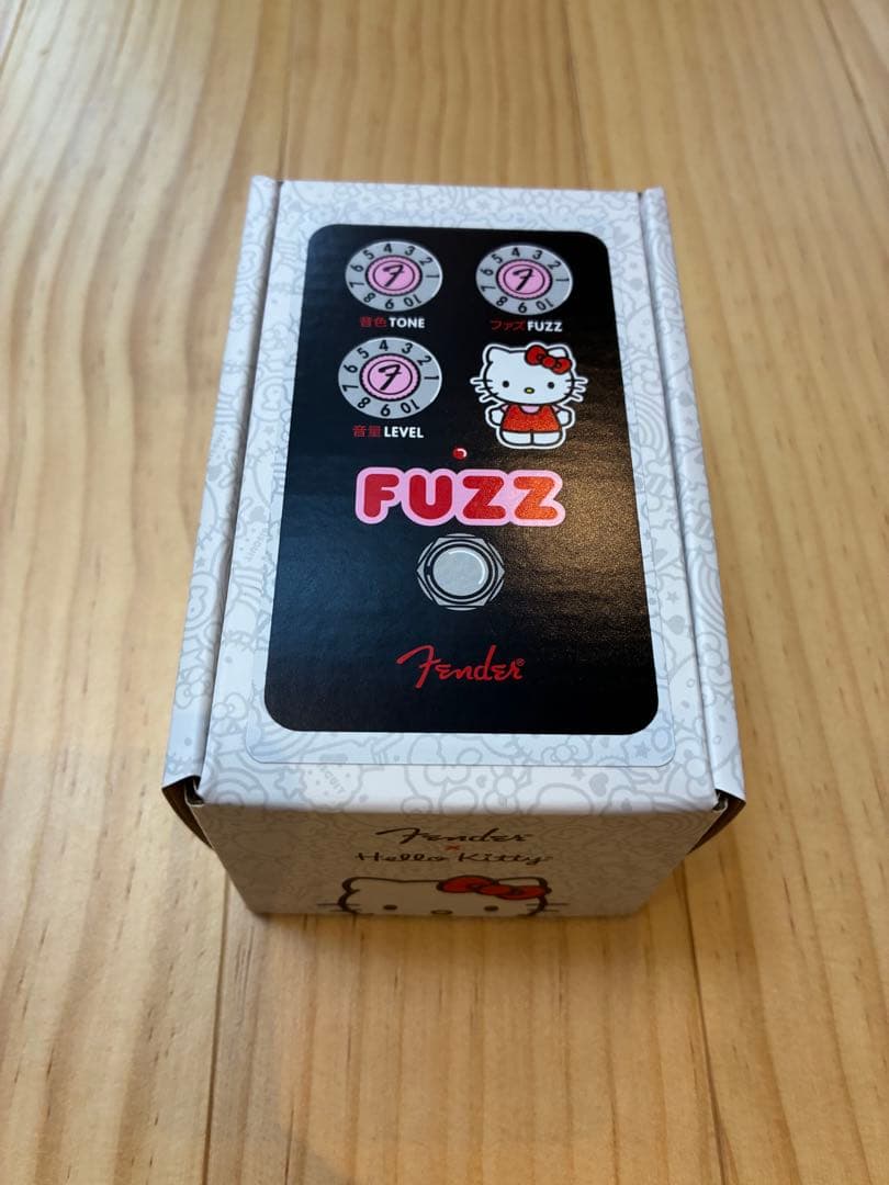 黒　Fender フェンダー Fuzz ハロー キティ ファズ　エフェクター