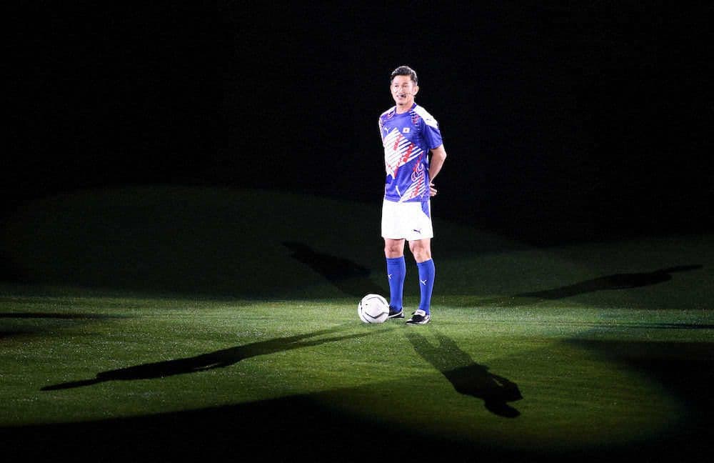 非売品　 日本代表ミックスユニホーム　三浦カズ　背番号11　完全昇華プリント