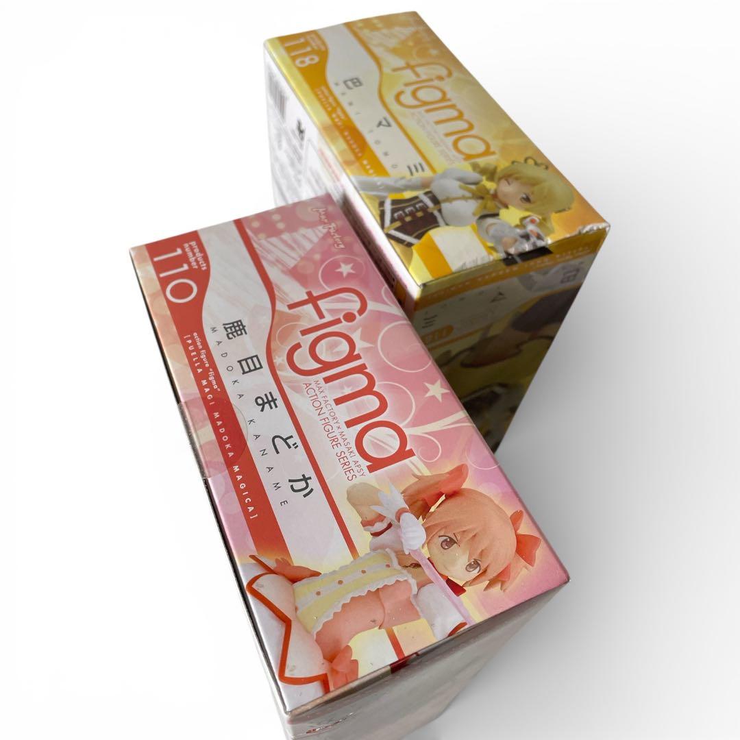 未開封 figma 巴マミ 118 鹿目まどか 110 魔法少女まどか☆マギカ