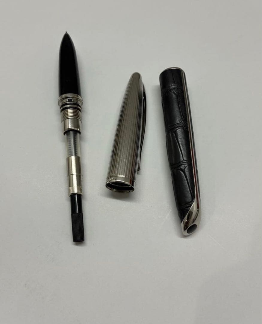 美品　万年筆 ウォーターマン カレン アリゲーターST 21 66963 18K