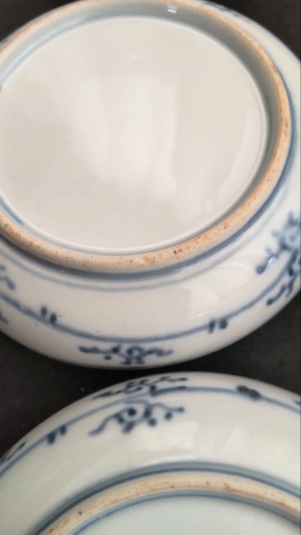 古伊万里　色絵　上手　小皿　５客