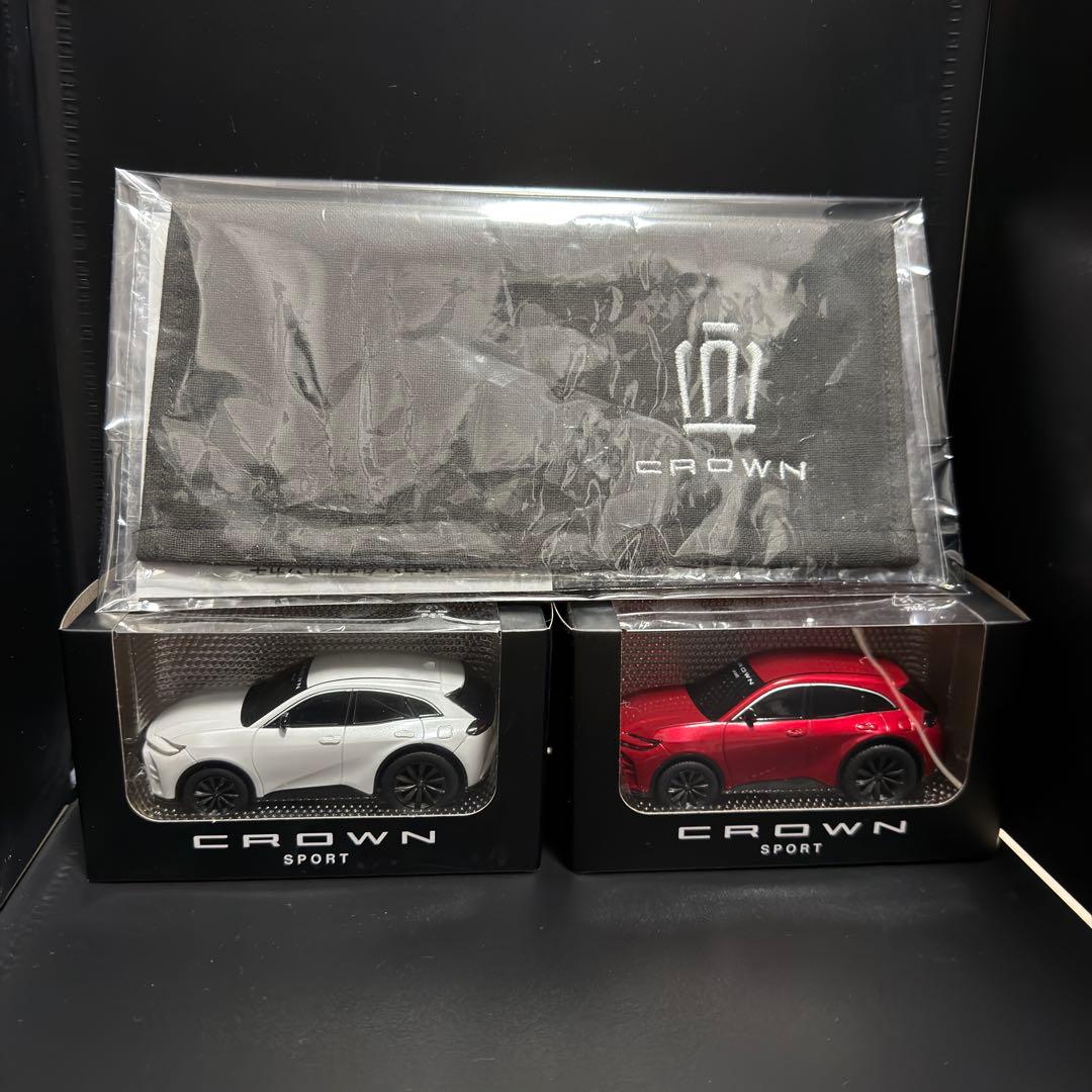 クラウン ハンカチ＋プルバックカー セット販売