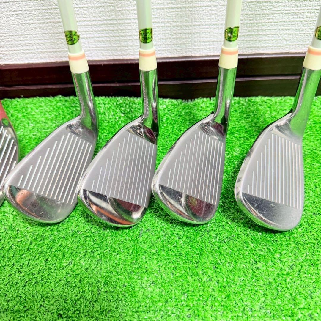 レディース ゴルフクラブ8本セット ピンク GOLDEN BEAR 即ラウンド可