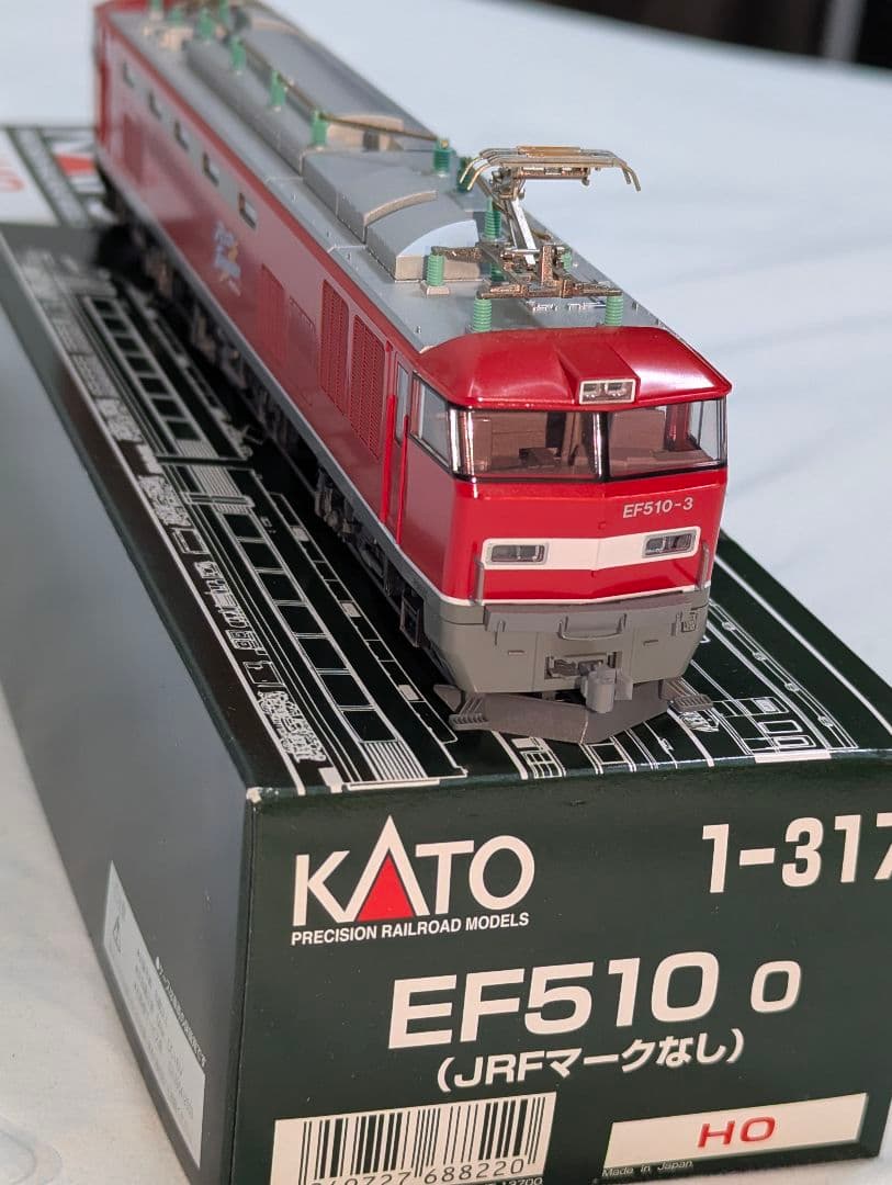 KATO　EF510 0　JRFマークなし 【1-317】　HOゲージ