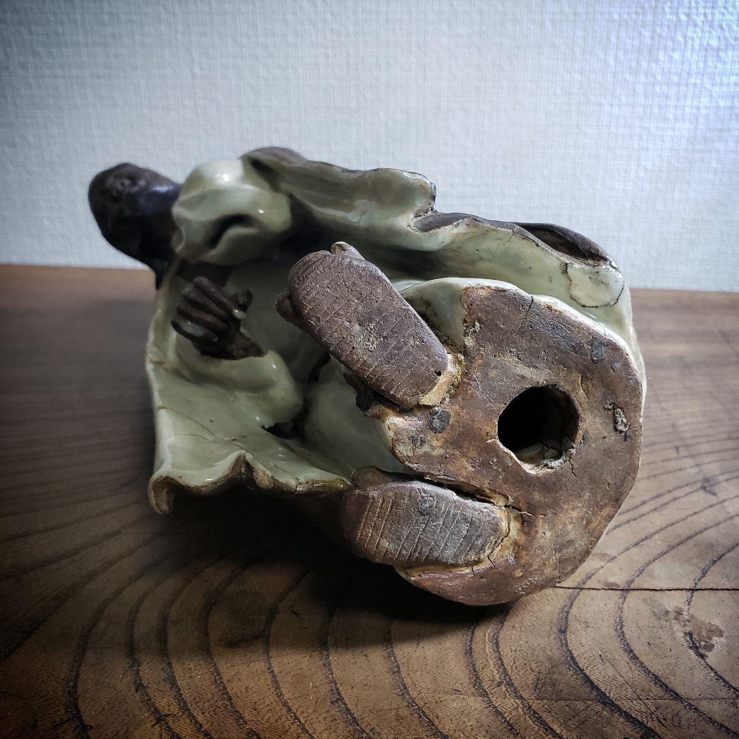 菩提達磨　達磨大師　焼物　人形　置物　訳あり　ダルマ