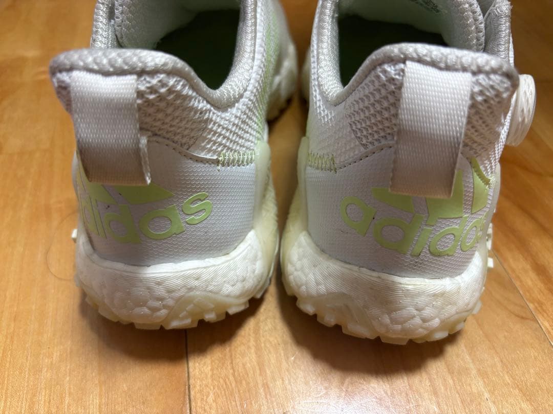 adidas BOAゴルフシューズ ホワイト/ライム