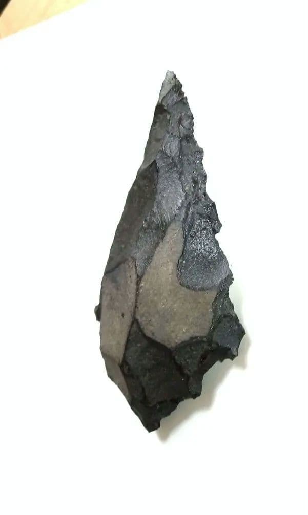 原人の 石器 …私の石器 355 ❑ サヌカイト ✰ 模写