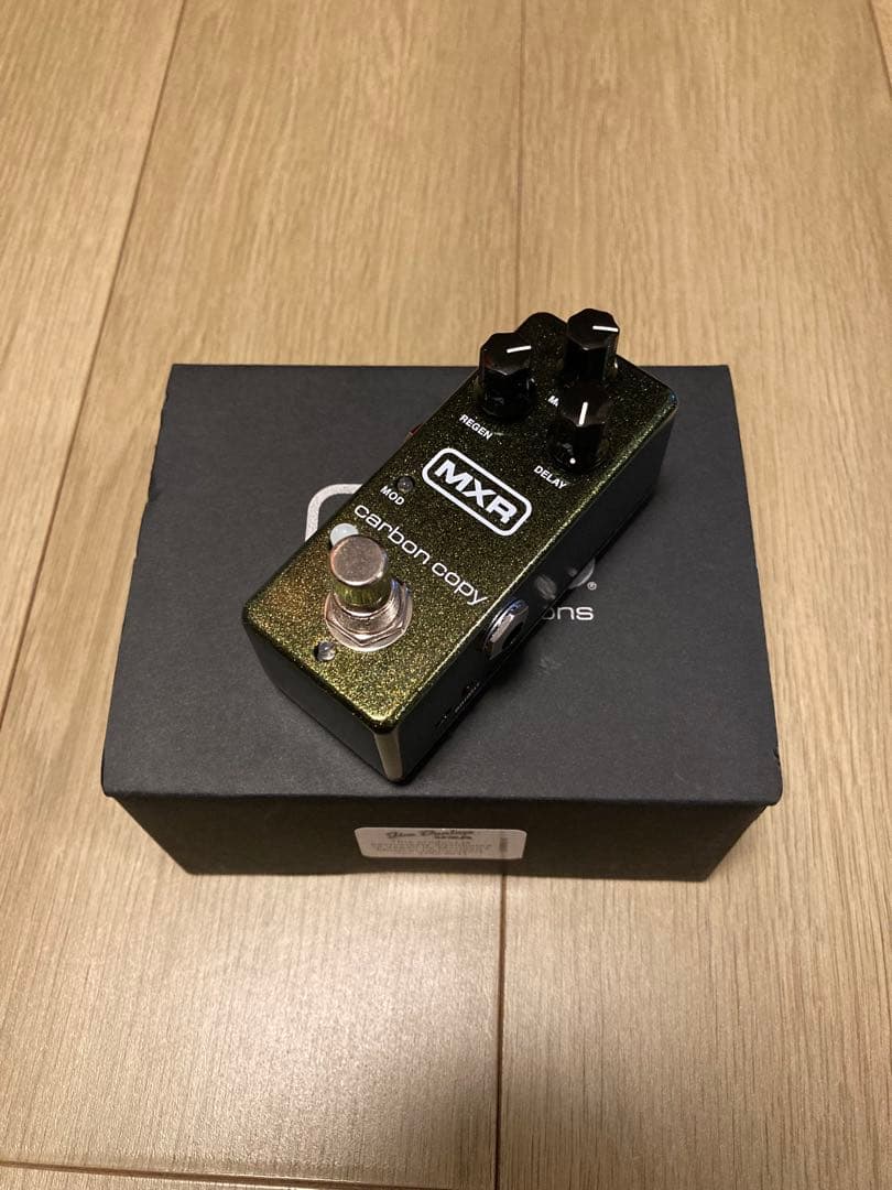 MXR Carbon Copy Mini M299Mアナログディレイ
