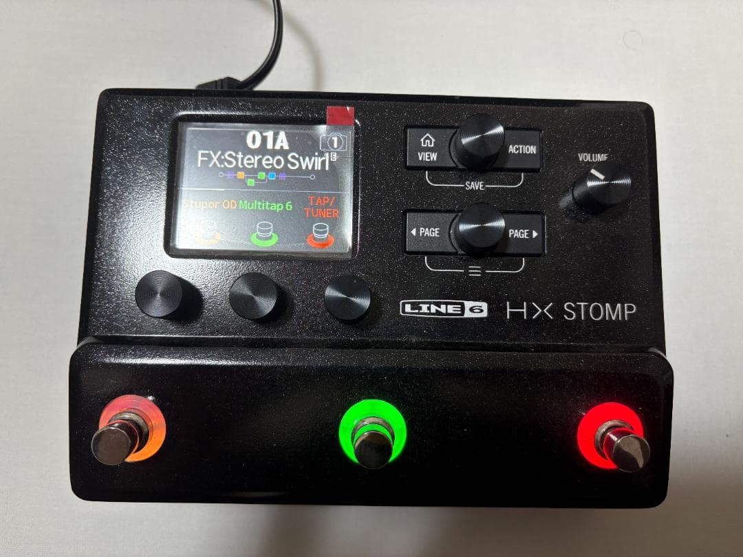 ギター LINE 6 HX Stomp
