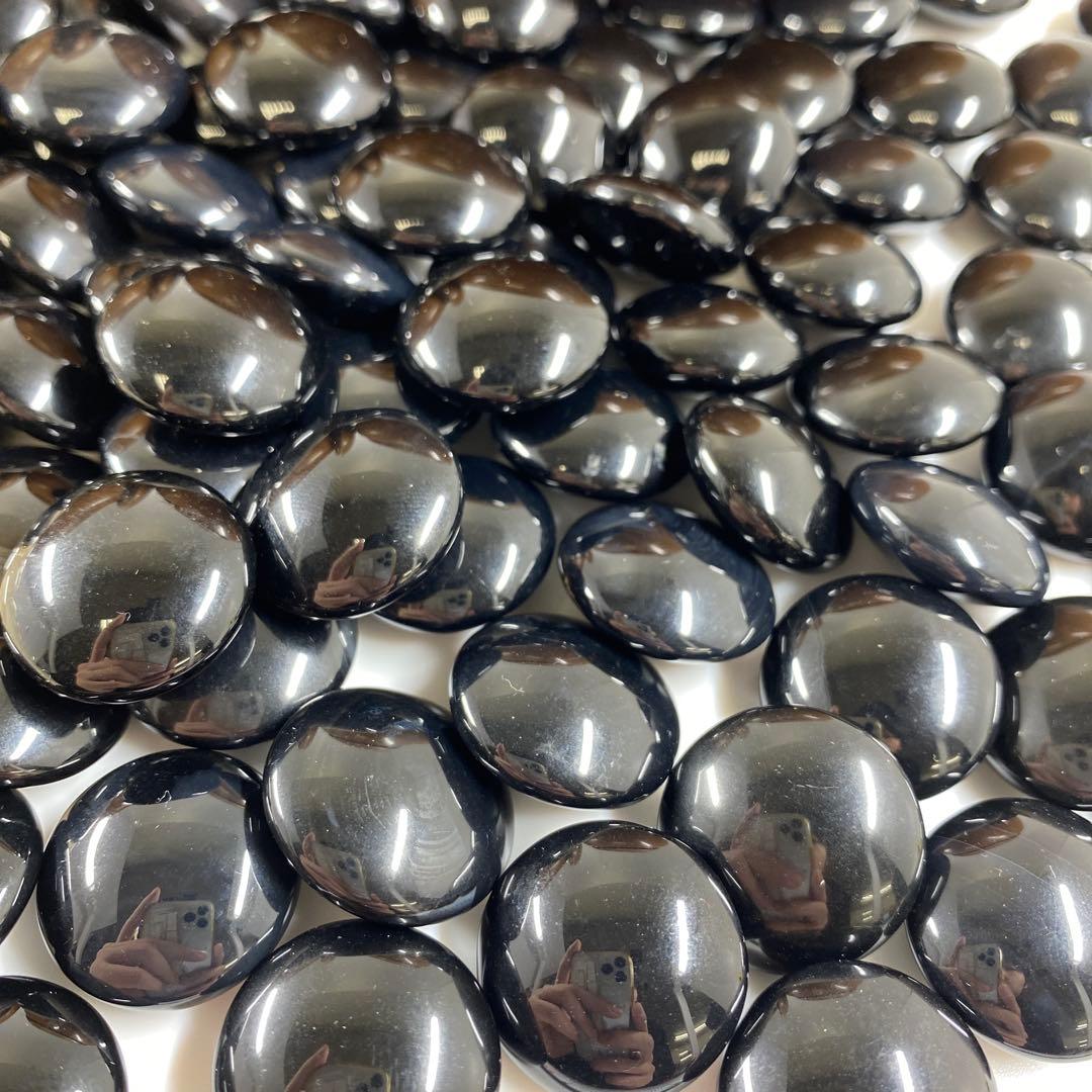 本瑪瑙　極太碁石　ゴケ付 トコヒカ　東な7-0323☆2F