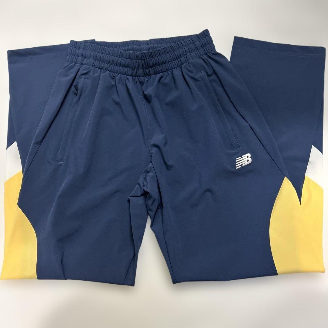 ニューバランスHoops ウーブントラックパンツ (MP51602)メンズS