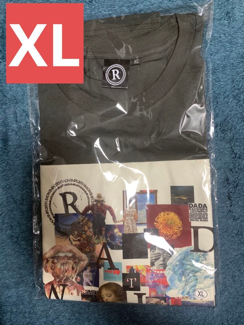 RADWIMPS 特別展　シングルジャケット　コラージュTシャツ　XLサイズ