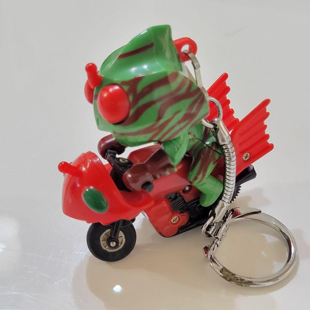 1987　カッとびライダー 仮面ライダーアマゾン キーホルダー