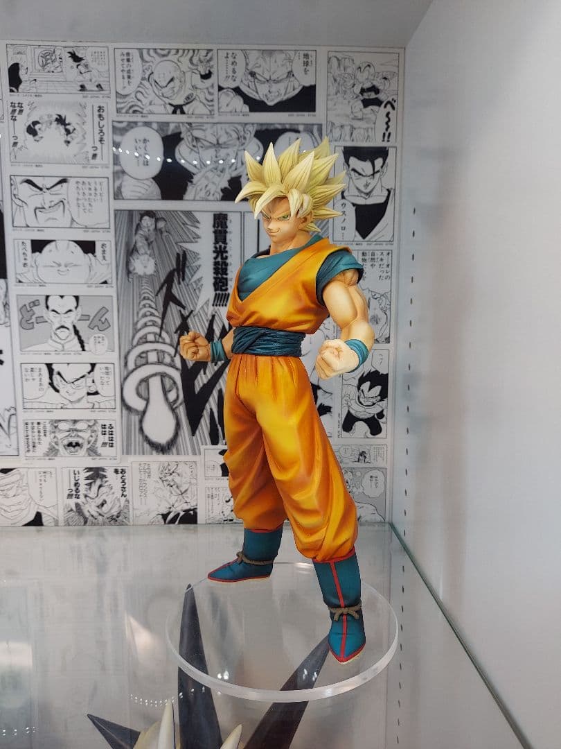 ドラゴンボール フィギュア リペイント MSP 孫悟空 超サイヤ人 一番くじ