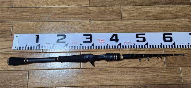 カストキングブラックホークⅡTC73MH7.3ftテレスコファーストテーパ