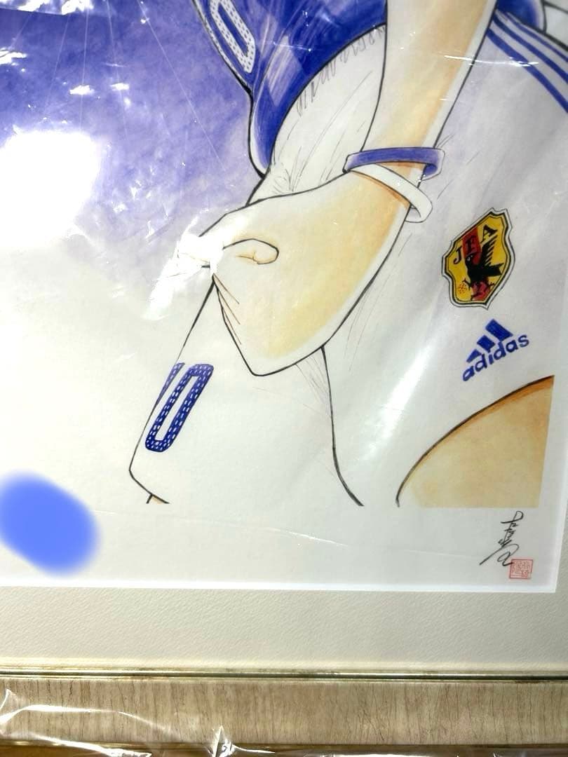 キャプテン翼 高橋陽一 版画　複製原画　原画展