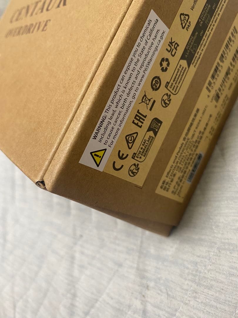 Behringer CENTAUR OVERDRIVE 旧ロゴ 完全未開封 新品