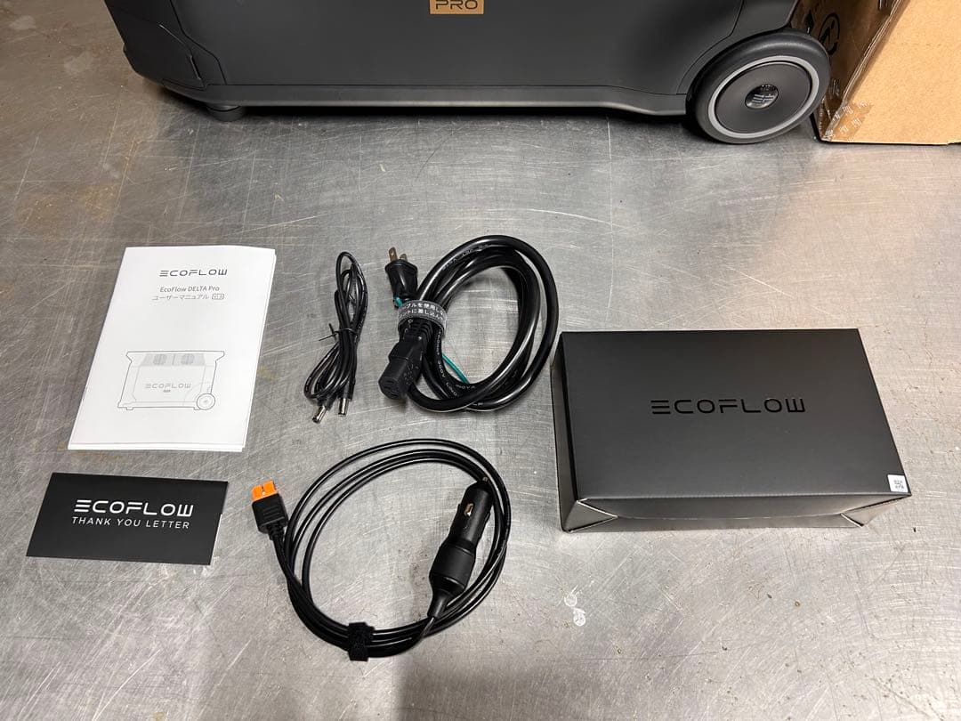 エコフローデルタプロ　EcoFlow DELTA Pro ポータブル電源