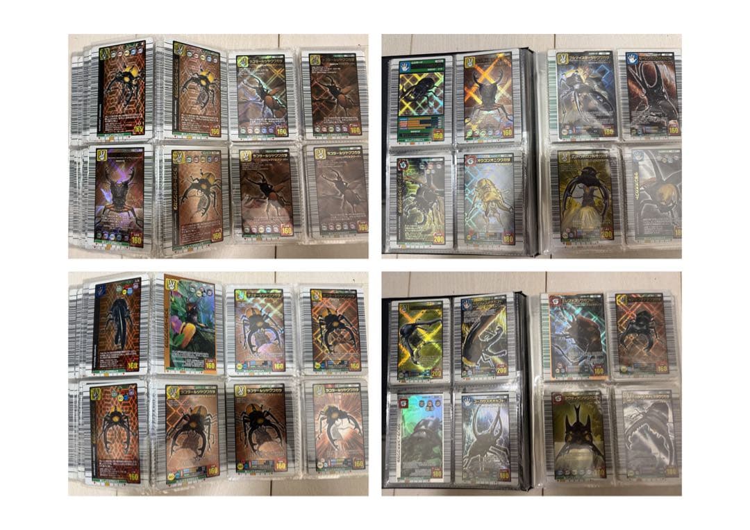 ☆*☆様 ムシキングカードコレクション　金28枚・銀42枚・銅220枚以上 その