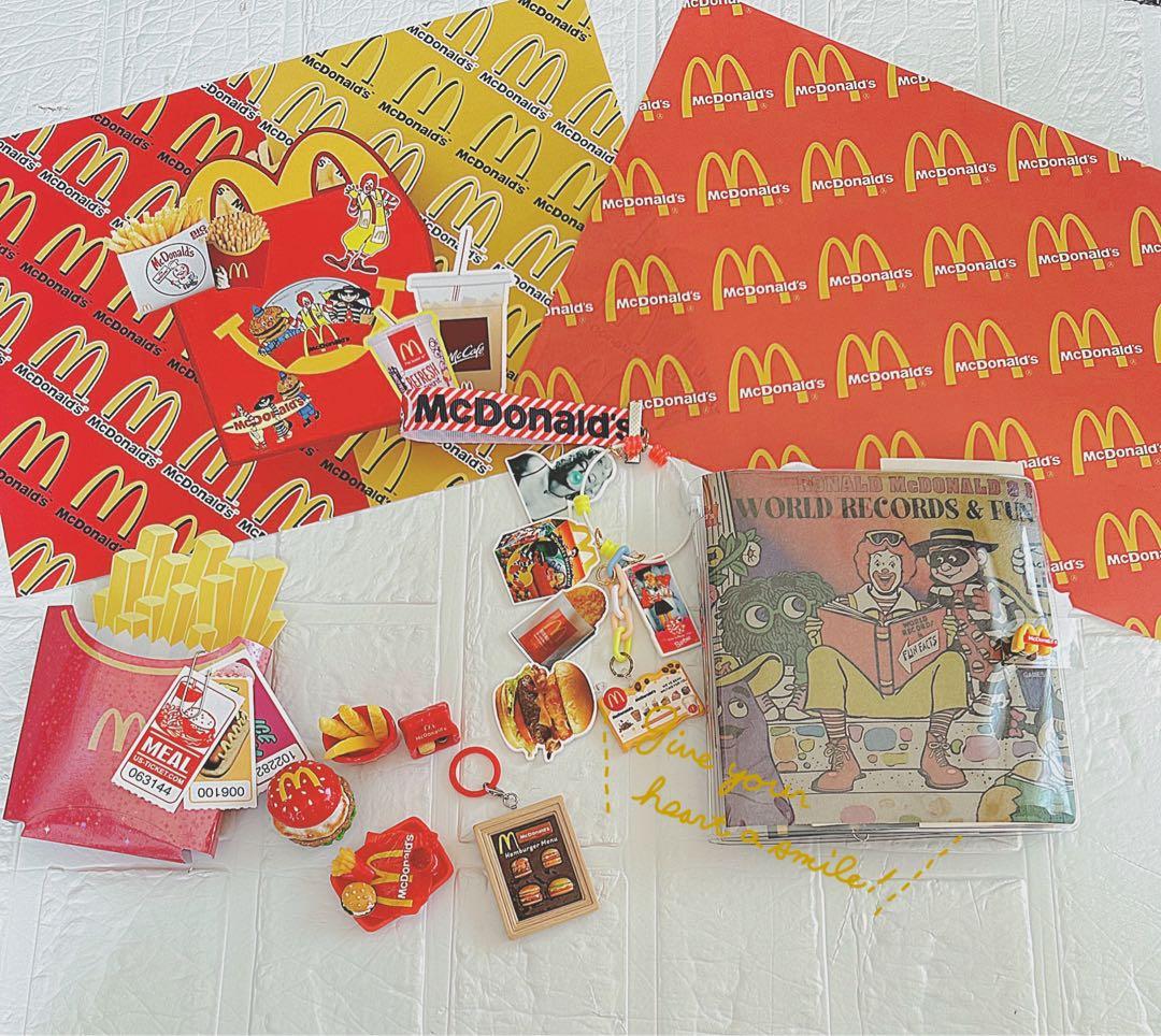 アメキャラおすそ分けファイル＆マクドナルド盛り沢山その他限定1セット♡
